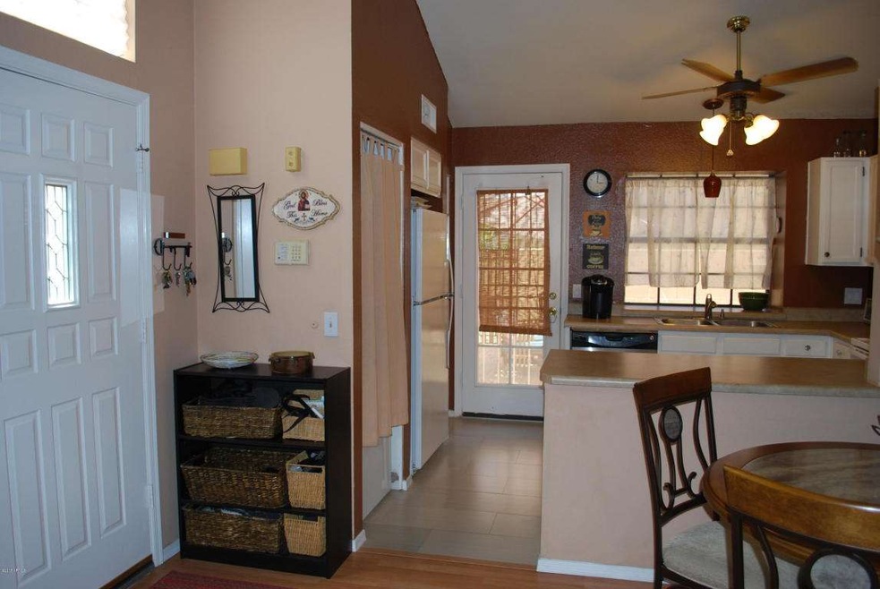 Entry and Kitchen