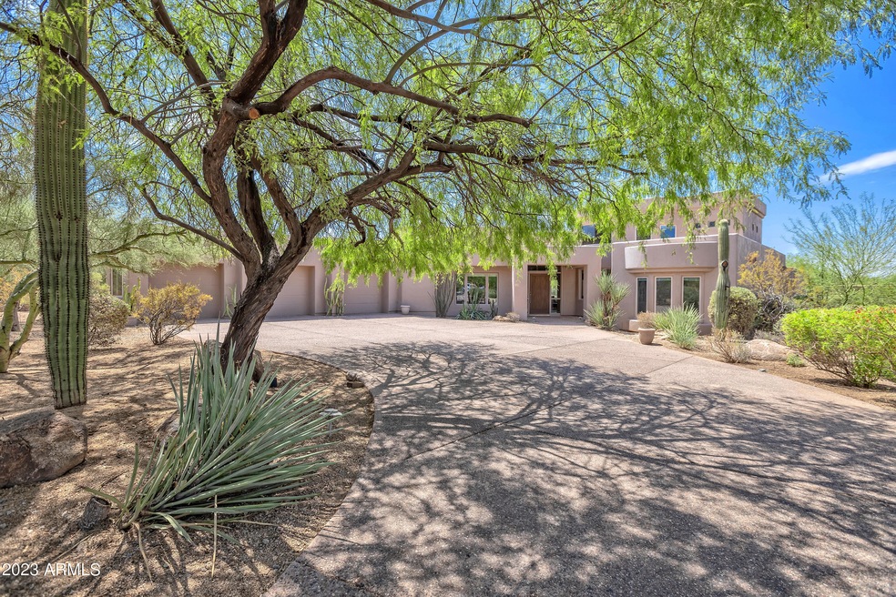 Mature landscape provides privacy