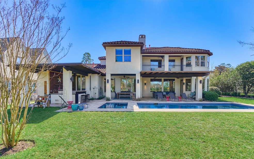 Enjoy your idyllic backyard with great views of th