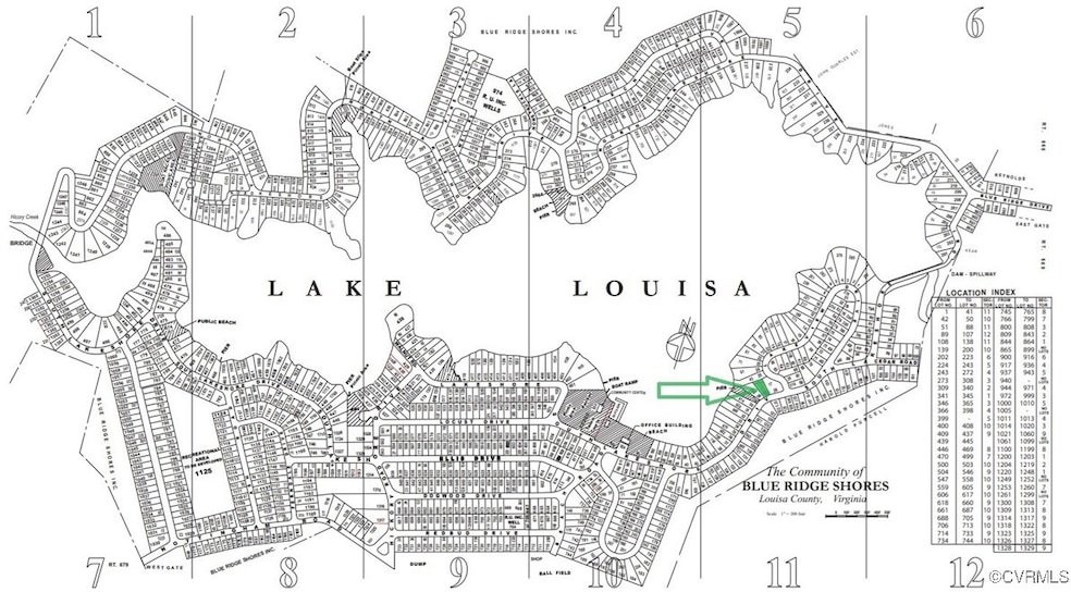 Map location