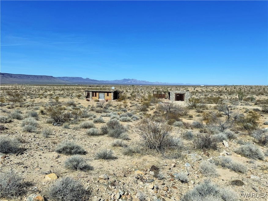Mountain view featuring a desert view