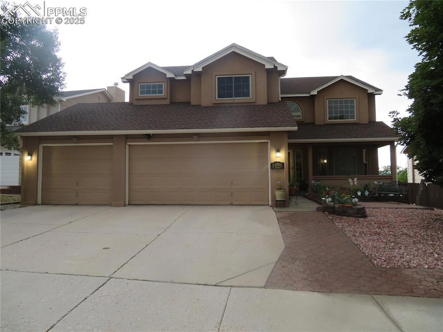 3 car garage
