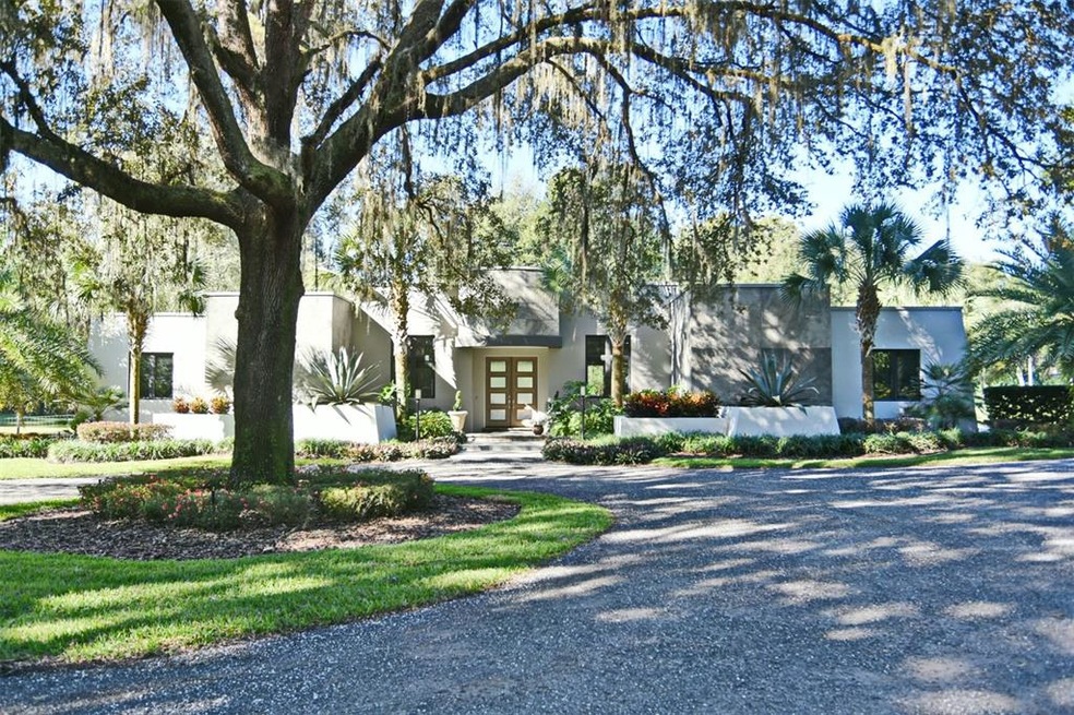 Modern architecture at home in nature