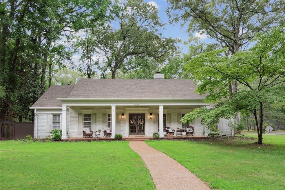 View of front of house featuring a porch and a fro