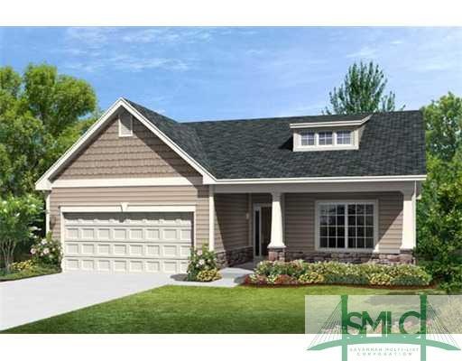 Exterior Front. Artist Rendering Only.  Actual hom