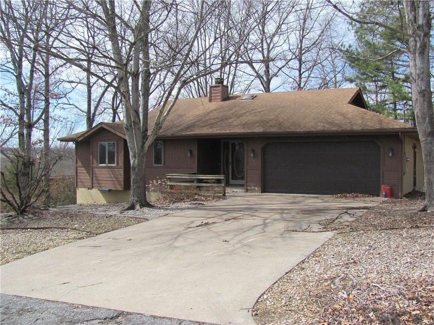 Inviting front porch on this cute 2 bed 2 bath home