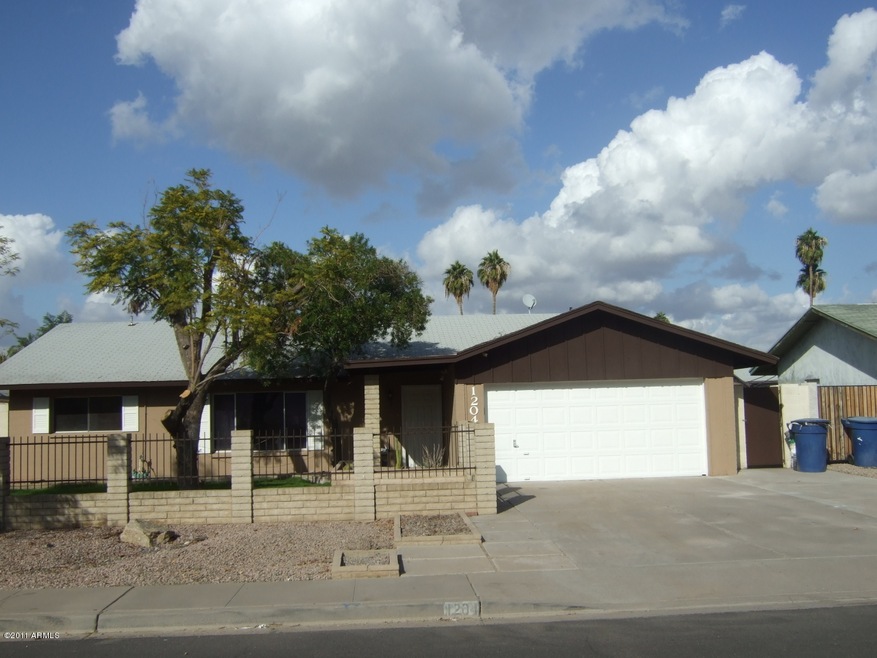 front of home