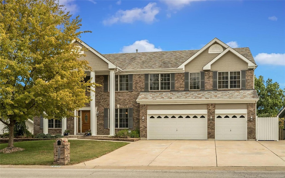Impressive brick front elevation