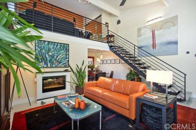 Clean lines and details provide a mid-century mode