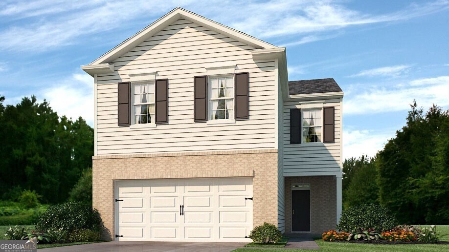 Aisle Elevation E At Oaks at Cedar Grove In Fairbu
