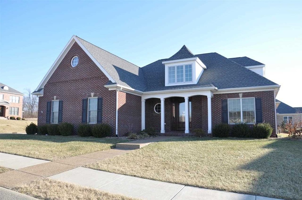 This gorgeous home is situated on a beautiful corn