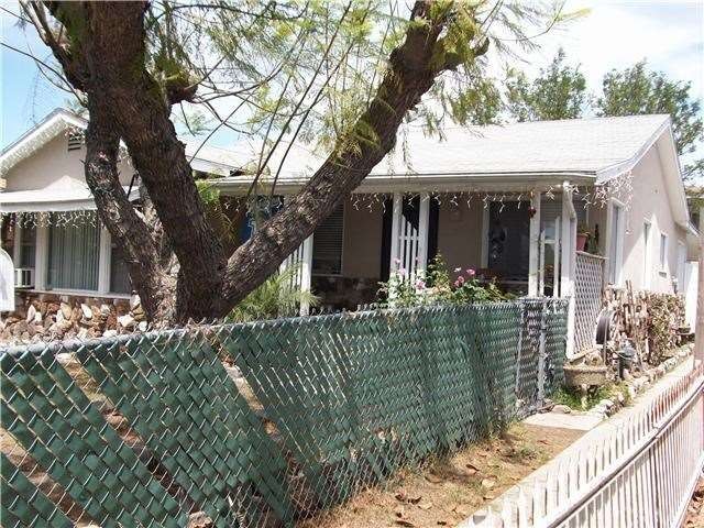 Front of front house 