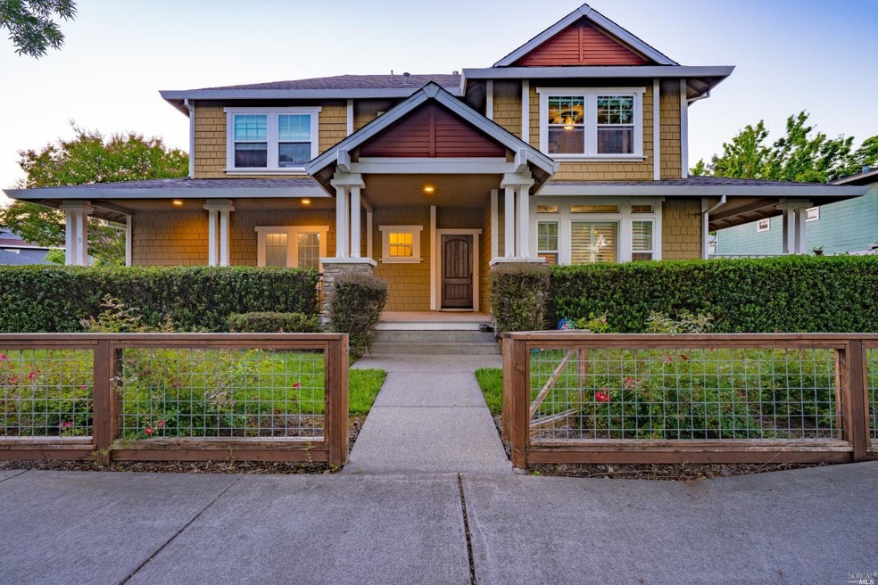 Charming model home in central Cotati.