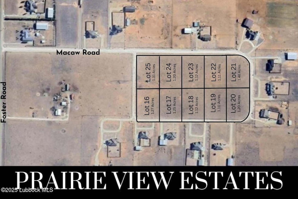 Prairie View Estates Plat Map