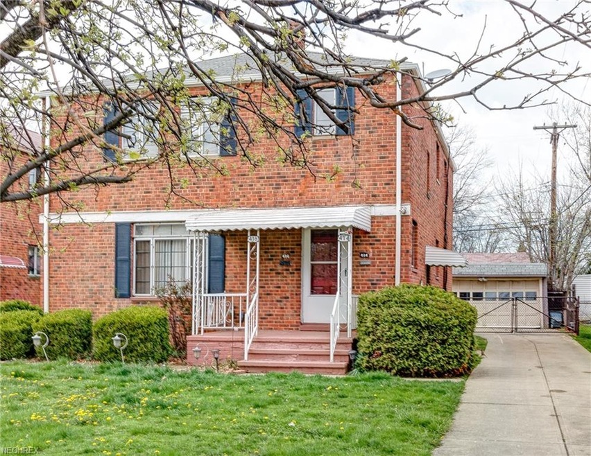 Welcome to 414/416 E 222 St. Euclid OH 44123!