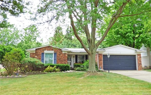 Brick ranch on a beautiful lot