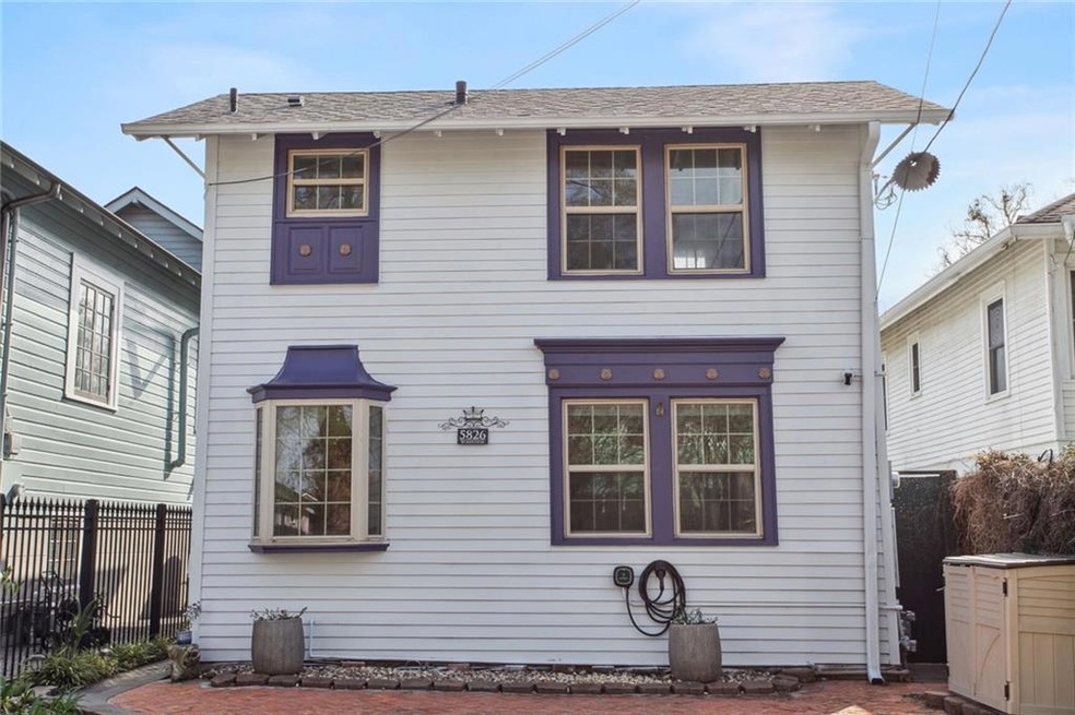 Front exterior. New paint.