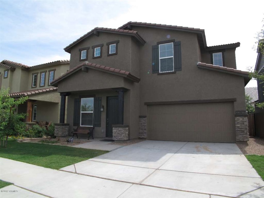 Front of home-directly across from park.