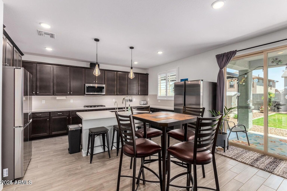 Kitchen and dining