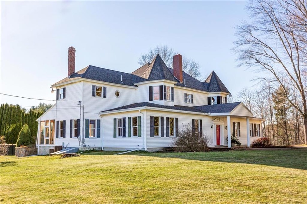 The main house