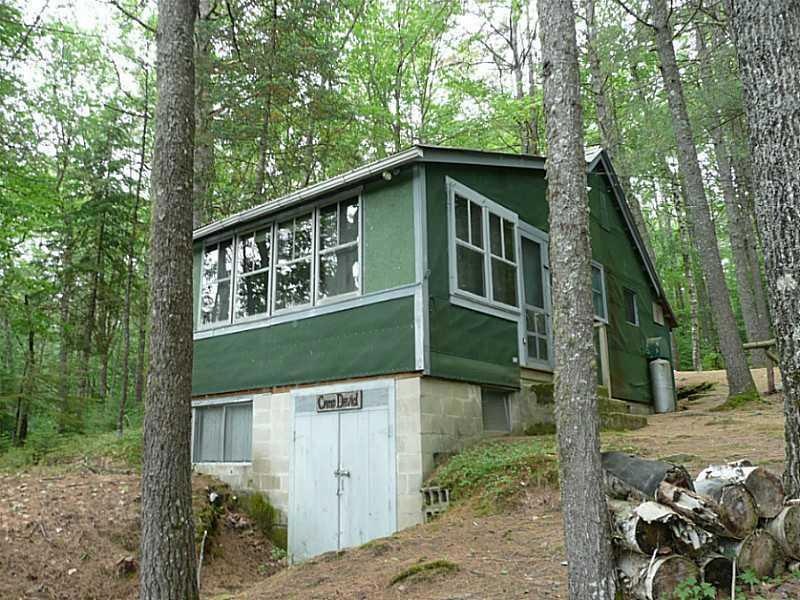 Exterior Front. RUSTIC CABIN ON A...