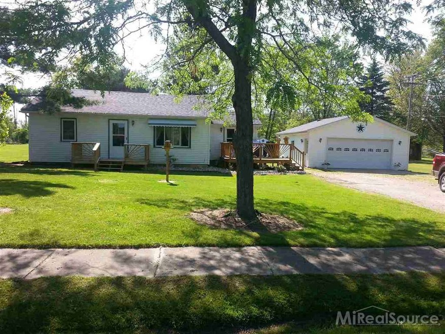This is a view of the front of the home.