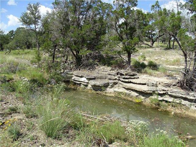 The natural landscape of the rocks just beyond the