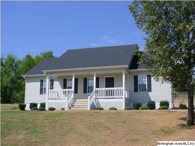 Front view of house