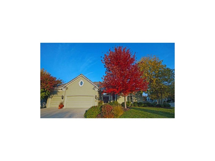 Beautiful, well-manicured setting with pops of col