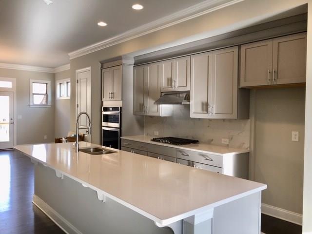Large Kitchen Island.