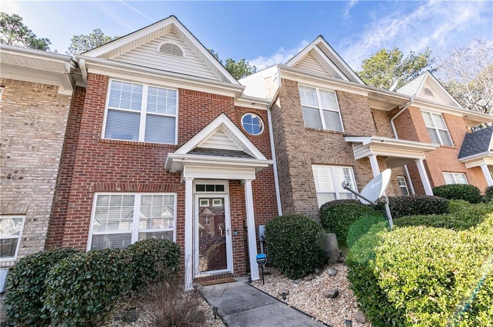 Multi unit property featuring brick siding