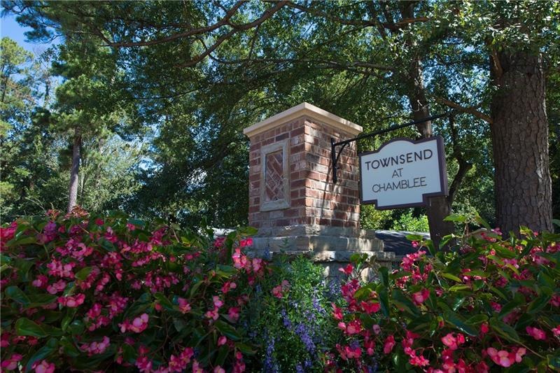 Entrance sign