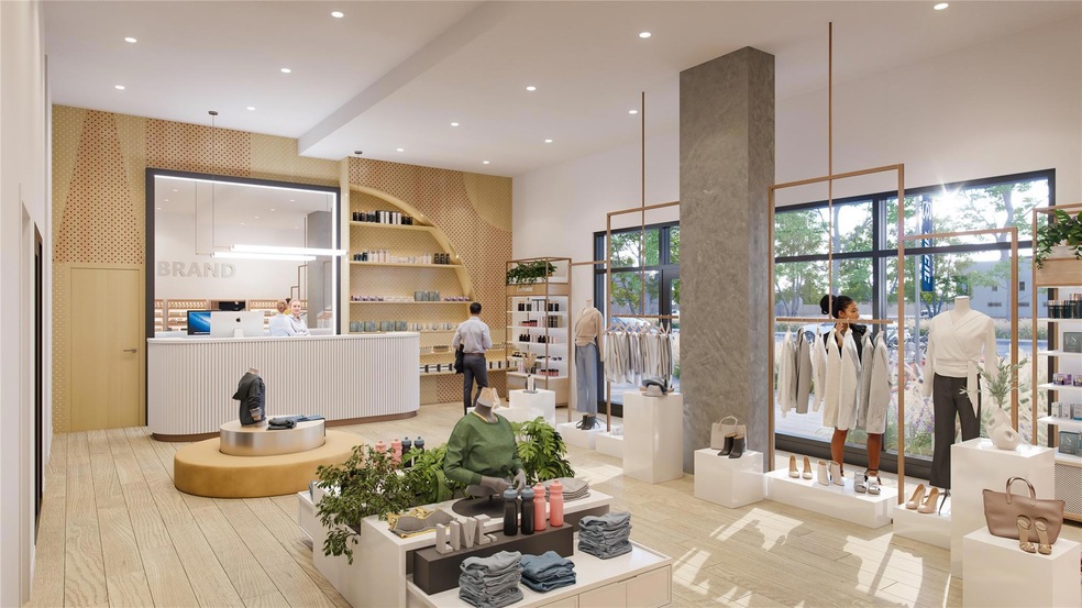 Community lobby featuring a high ceiling and rece