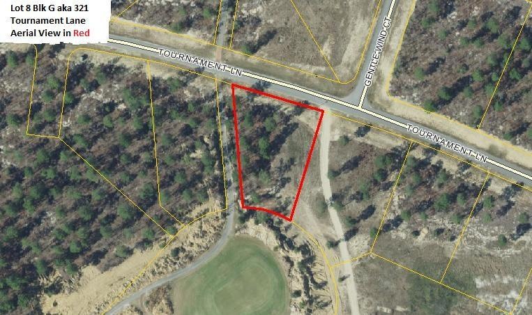 Aerial View of Lot 8 Blk G (321 Tourname