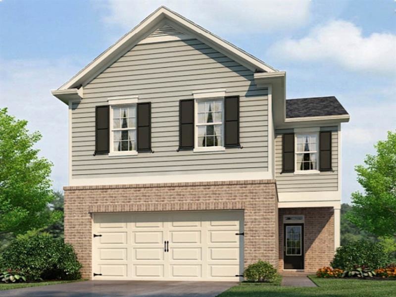 Color Rendering. Not actual home. Sample same plan.