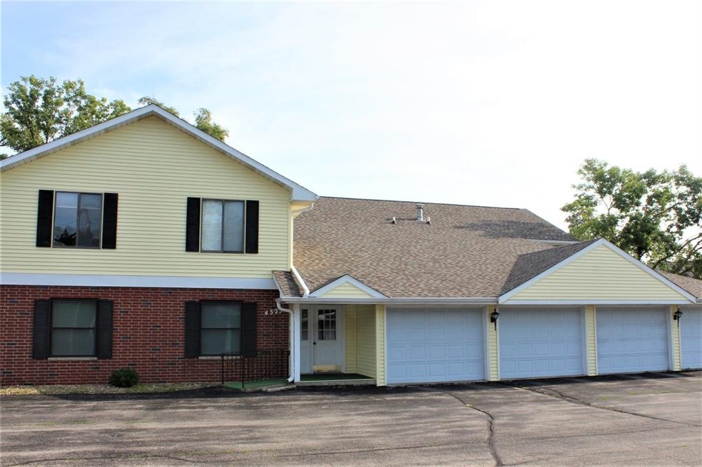 Front View - Attached 1 Car Garage