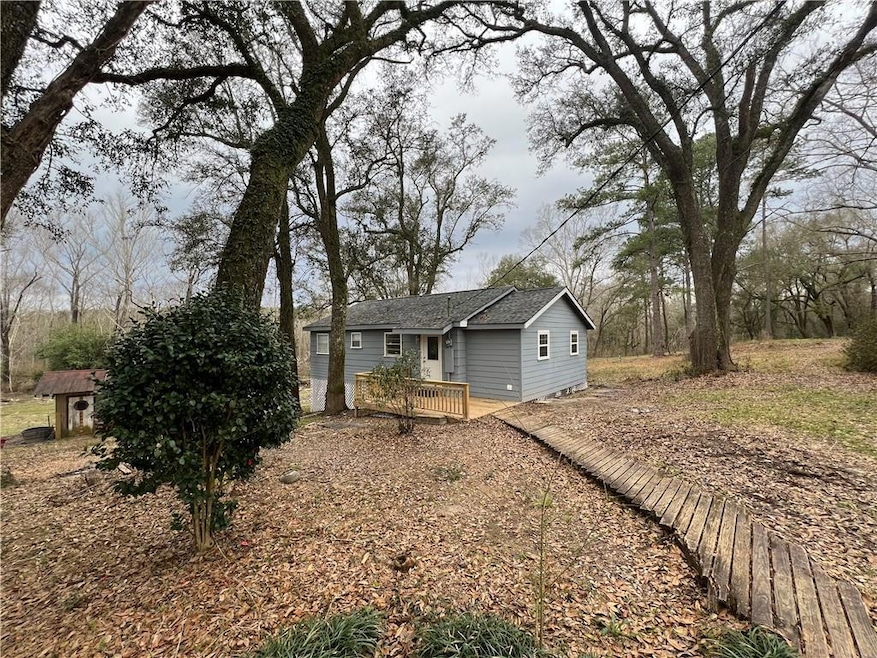 Front from the Driveway