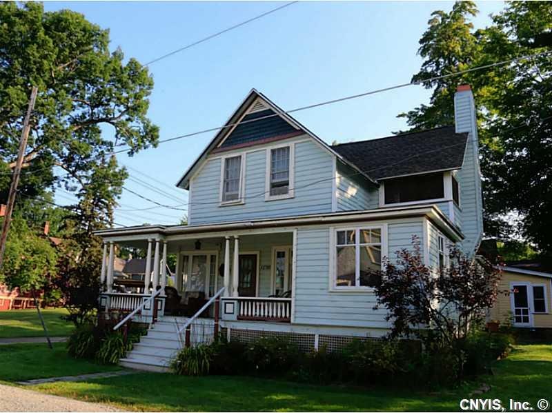 Exterior Front. This Eastlake Style cottage is sit