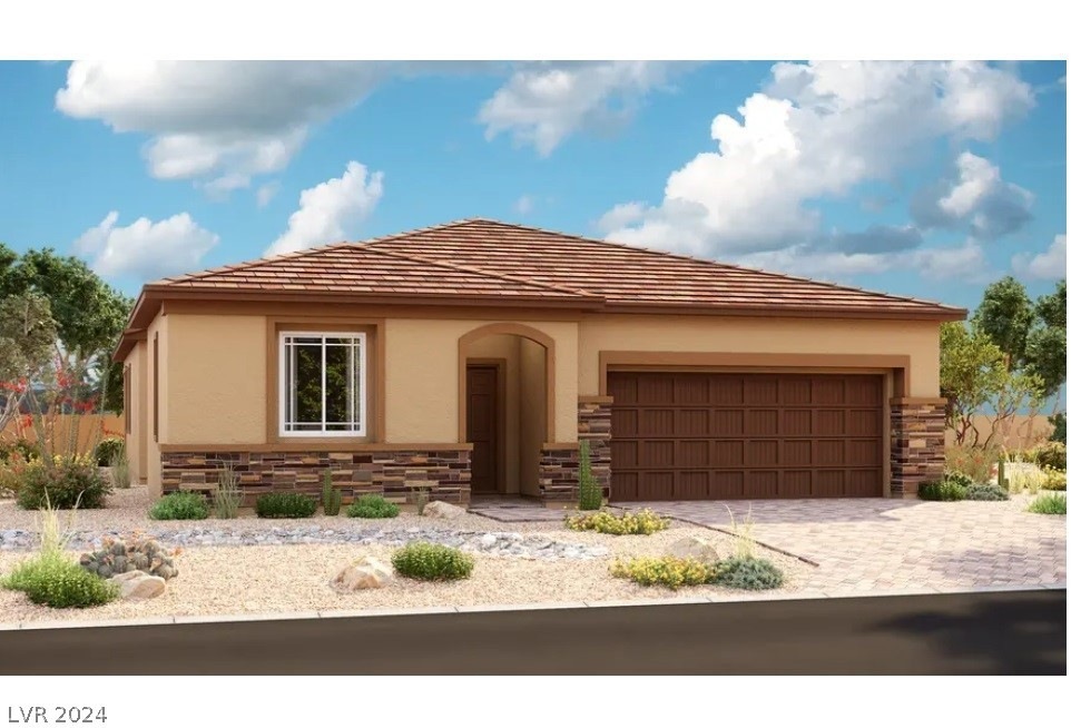 Arabelle Plan - Elevation C ~ Rendering ~