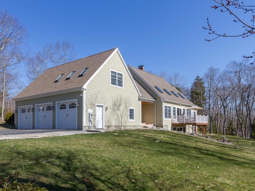 Home and attached garage