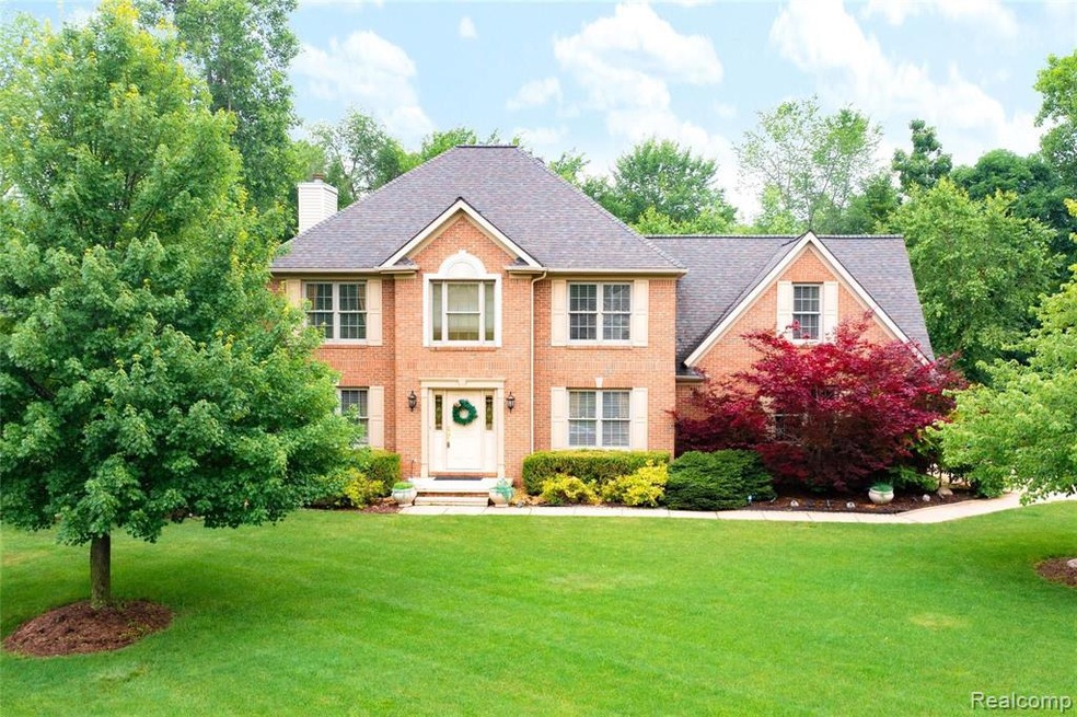 EXTERIOR VIEW OF 8700 MIDDLETON COURT, GROSSE ILE