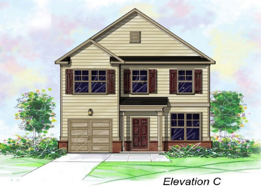 Color Rendering of Plan & Elevation