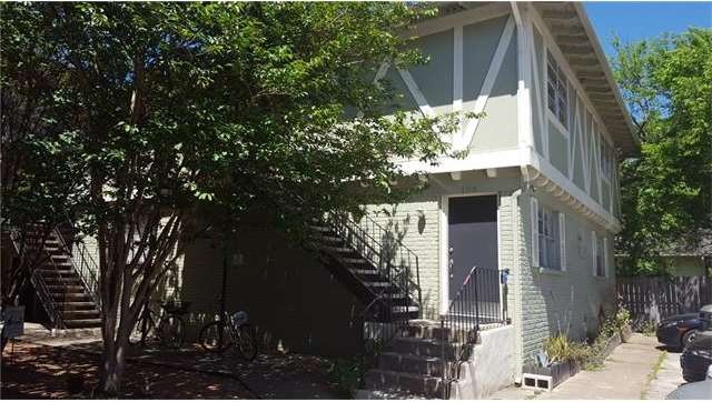 end unit first floor in small 2-story complex of l