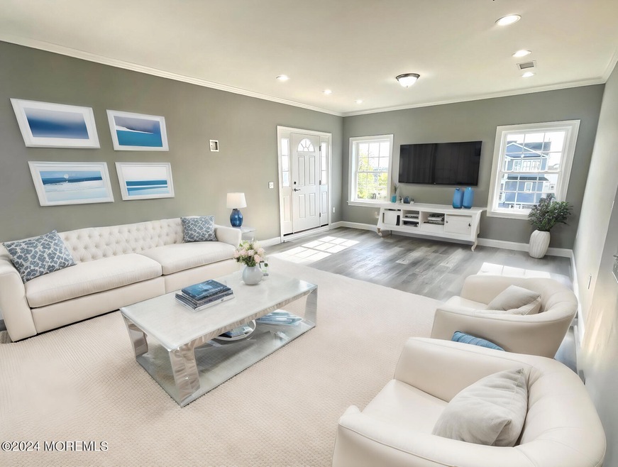 Staged Living Room