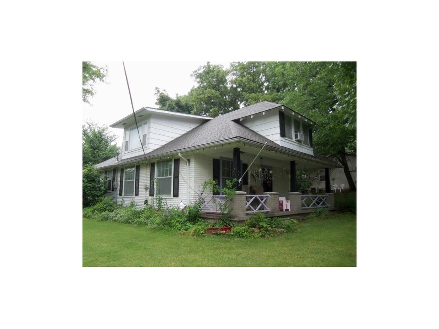 Front/Side View of Home