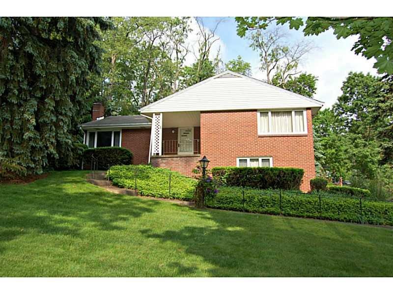 Exterior Front. Lovely brick ranch on a quiet stre