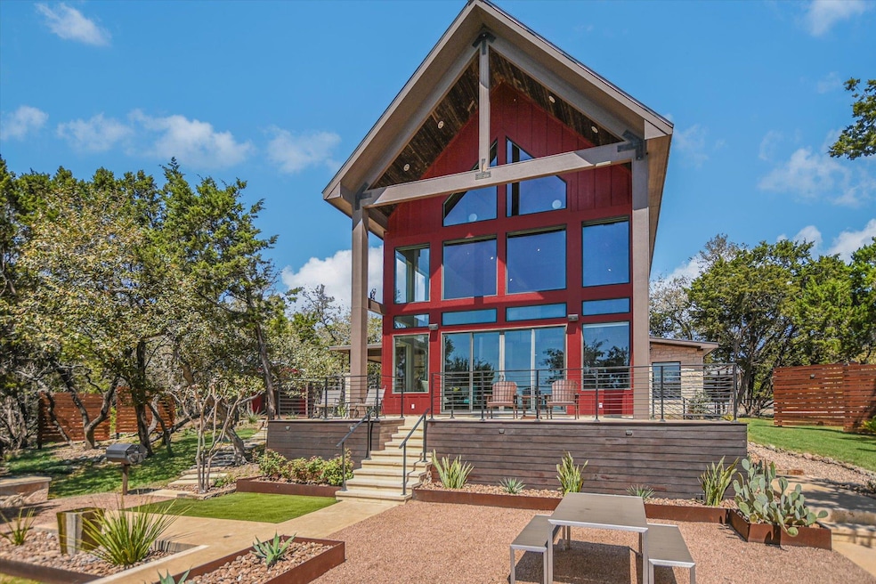 Back of house featuring a patio area, fence, and 
