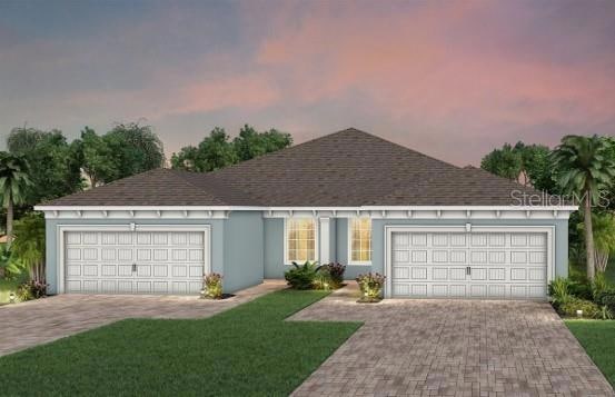 Exterior Design. Artistic rendering for this new construction home. Pictures are for illustrative purposes only. Elevations, colors and options may vary