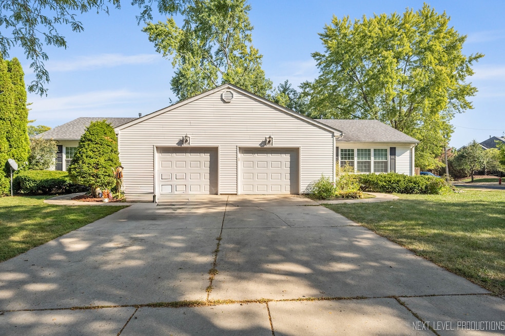 Both units. Each with a one car attached garage.
