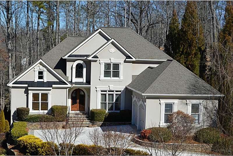 Exterior Front. Exquisite,executive home w/ premie